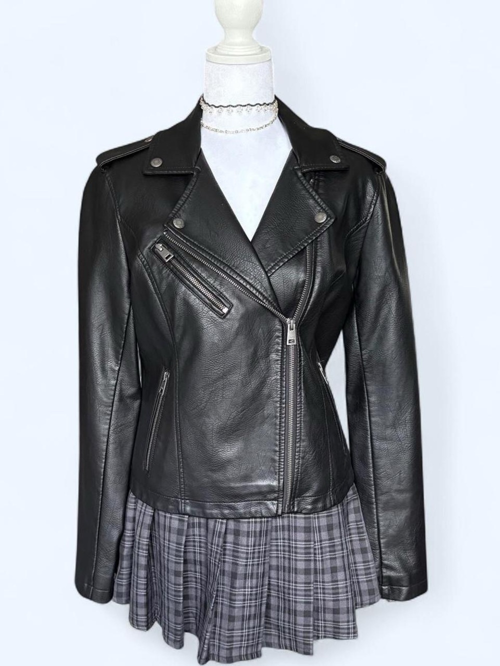 Levi’s Classic Black Leather Moto Jacket - Women's